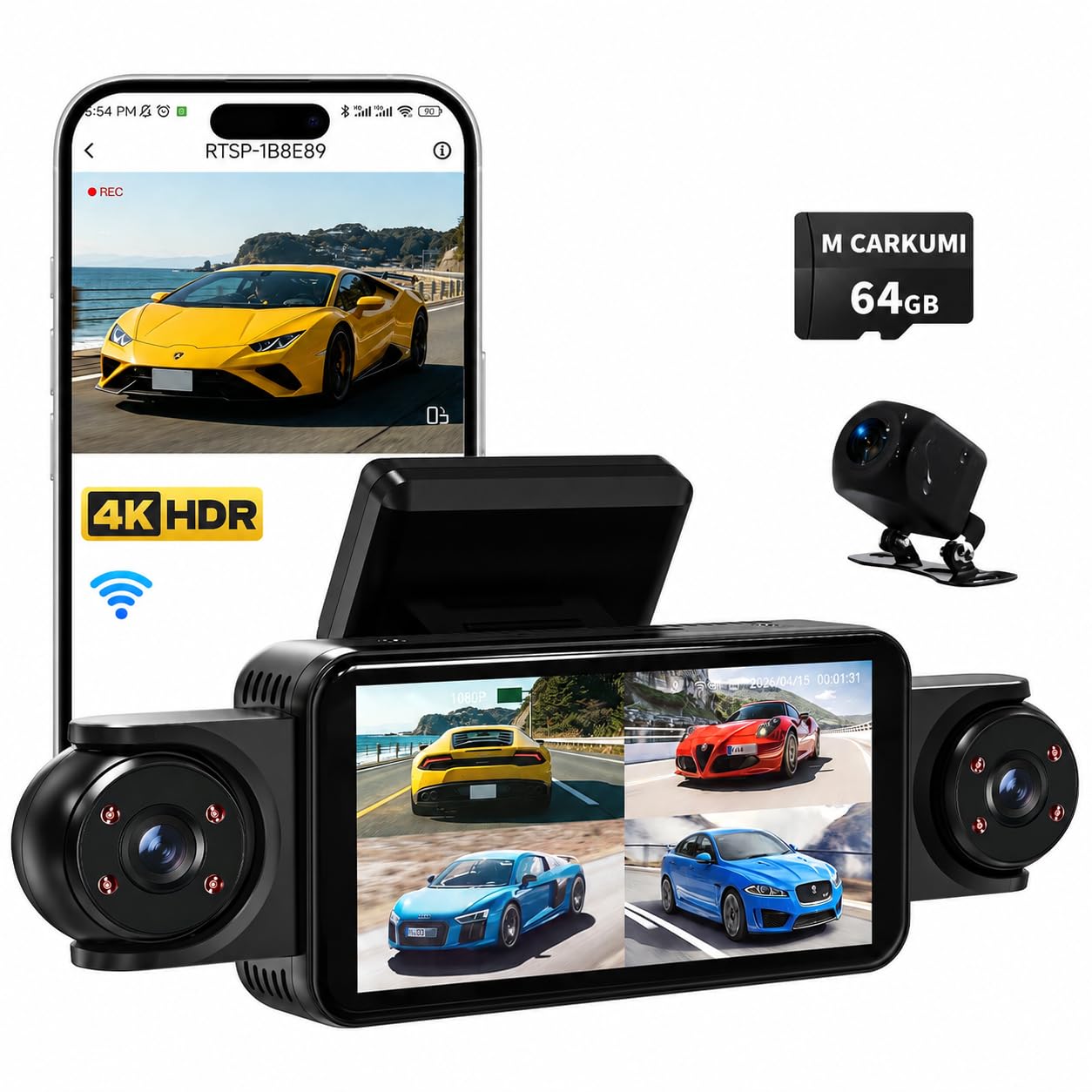 4カメラ ドライブレコーダー 360度 4K ドラレコ 360度 赤外線暗視機能 Amazon.co.jp: 4カメラ ドライブレコーダー 360度 4K ドラレコ 360度